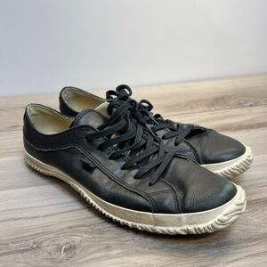 Spingle Move Japan SP-110 Black Sneakers Leather Men Size L US 8.5